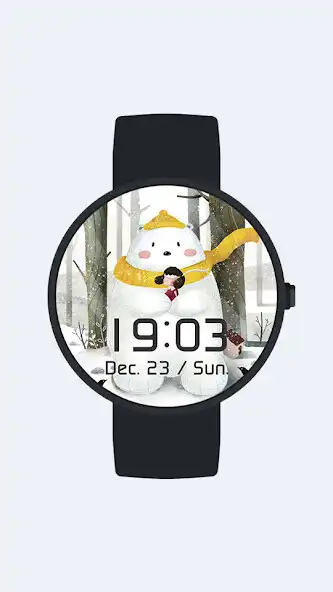 Play White Bear Watch Face as an online game White Bear Watch Face with UptoPlay