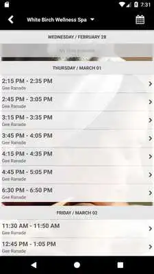 Play White Birch Wellness Spa Play White Birch Wellness Spa