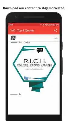 Play WhiteCollar Quotes App