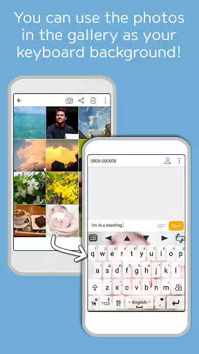 Play White Custom Design keyboard