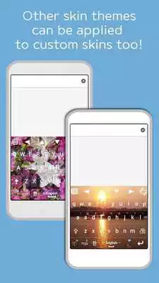 Play White Custom Design keyboard