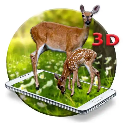 Run free android online White Deer 3D Live wallpaper APK Run free android online White Deer 3D Live wallpaper APK