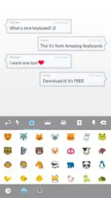 Play White GO Keyboard