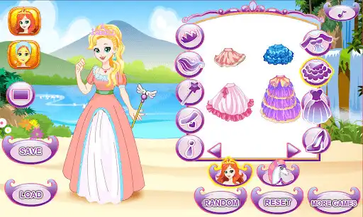 Play White Horse Princess Dress Up as an online game White Horse Princess Dress Up with UptoPlay