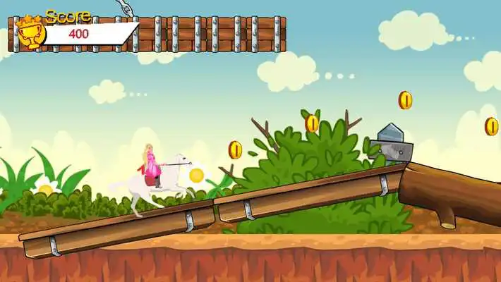 Play White Horse Ride for Barbie Play White Horse Ride for Barbie