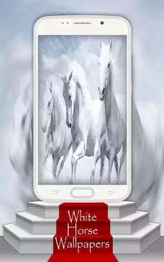 Play white horse wallpapers  and enjoy white horse wallpapers with UptoPlay