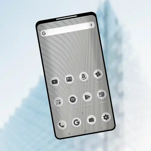 Play White Icon Pack APK