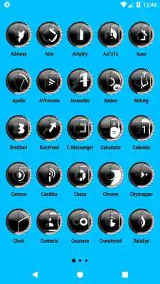 Play White Icon Pack Style 8 ✨Free✨