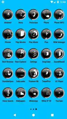 Play White Icon Pack Style 8 ✨Free✨