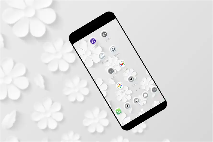 Play White Icon Theme as an online game White Icon Theme with UptoPlay