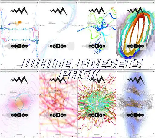 Play WHITE POWERAMP VISUALIZATION  and enjoy WHITE POWERAMP VISUALIZATION with UptoPlay