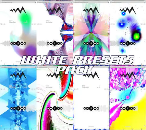 Play WHITE POWERAMP VISUALIZATION as an online game WHITE POWERAMP VISUALIZATION with UptoPlay