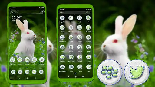 Play White Rabbit Launcher Theme  and enjoy White Rabbit Launcher Theme with UptoPlay