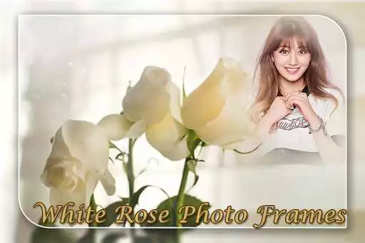 Play APK White Rose Photo Frame  and enjoy White Rose Photo Frame with UptoPlay com.world.photo.frame.whiterosephotoframe