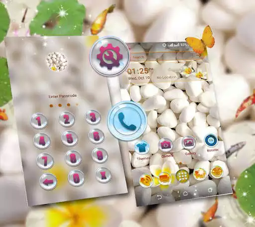 Play White Stone Launcher Theme  and enjoy White Stone Launcher Theme with UptoPlay