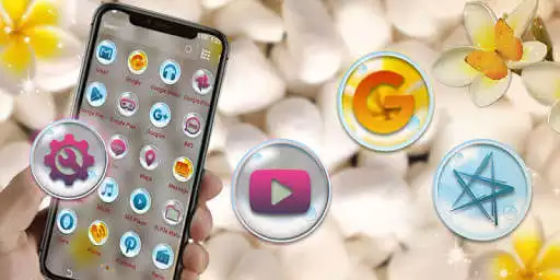 Play White Stone Launcher Theme as an online game White Stone Launcher Theme with UptoPlay