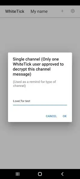 Play WhiteTick send encryption text for WhatsApp/Email as an online game WhiteTick send encryption text for WhatsApp/Email with UptoPlay