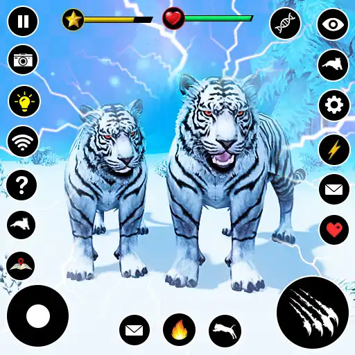 Play White Tiger Family Simulation APK