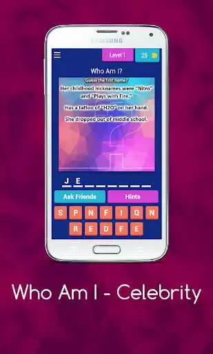 Play Who Am I - Celebrity  and enjoy Who Am I - Celebrity with UptoPlay