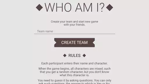 Play Who Am I? as an online game Who Am I? with UptoPlay