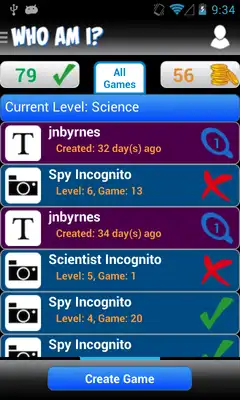 Play WhoAmI? Social Trivia