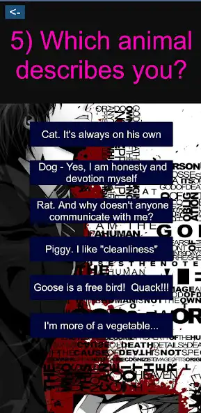 Play Who are you from Death Note? as an online game Who are you from Death Note? with UptoPlay