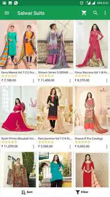 Play Wholesale Bazaar - Salwars Saree Kurti Lehengas