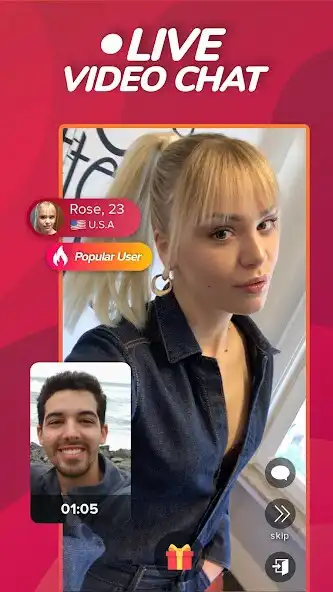 Play Who - Live Video Chat as an online game Who - Live Video Chat with UptoPlay