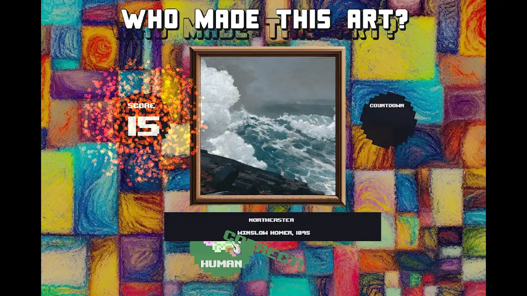 Play Who made this art? Human or AI as an online game Who made this art? Human or AI with UptoPlay