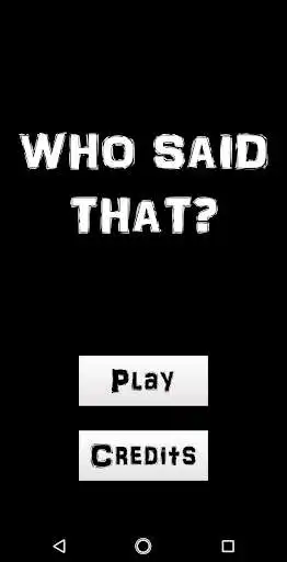 Play Who Said That?  and enjoy Who Said That? with UptoPlay
