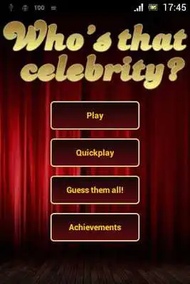 Play Whos that celebrity?