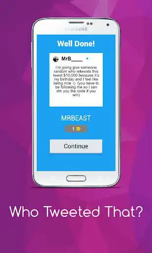 Play Who Tweeted That? as an online game Who Tweeted That? with UptoPlay