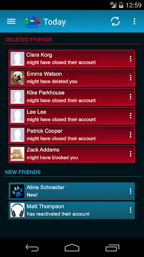 Play Who unfriended me? as an online game Who unfriended me? with UptoPlay