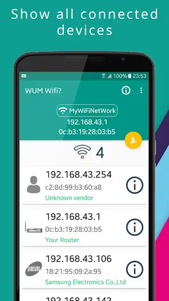 Play Who Use My WiFi? Network Tool  and enjoy Who Use My WiFi? Network Tool with UptoPlay