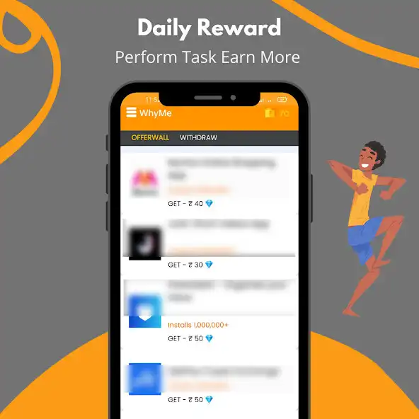 Play Why Me: Daily Earn Rewards as an online game Why Me: Daily Earn Rewards with UptoPlay
