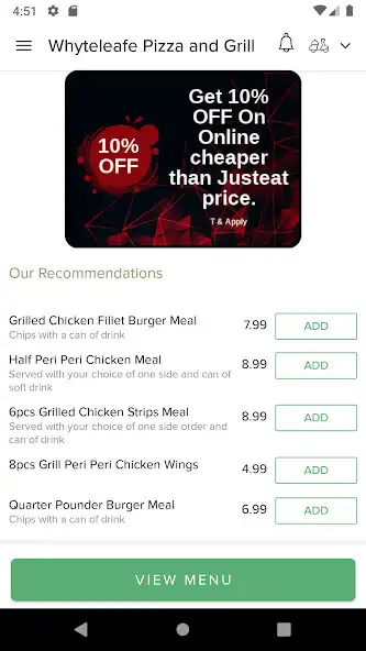 Play Whyteleafe Pizza and Grill as an online game Whyteleafe Pizza and Grill with UptoPlay