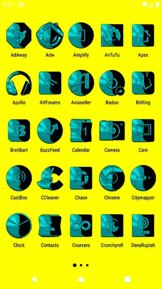 Play Wicked Cyan Icon Pack  and enjoy Wicked Cyan Icon Pack with UptoPlay