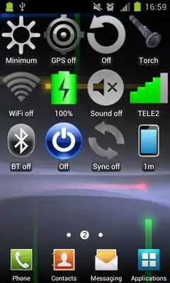 Play Widget Auto Off