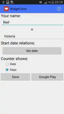 Play Widget Love - been together