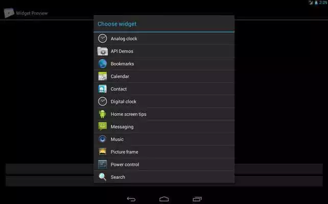 Play Widget Preview App