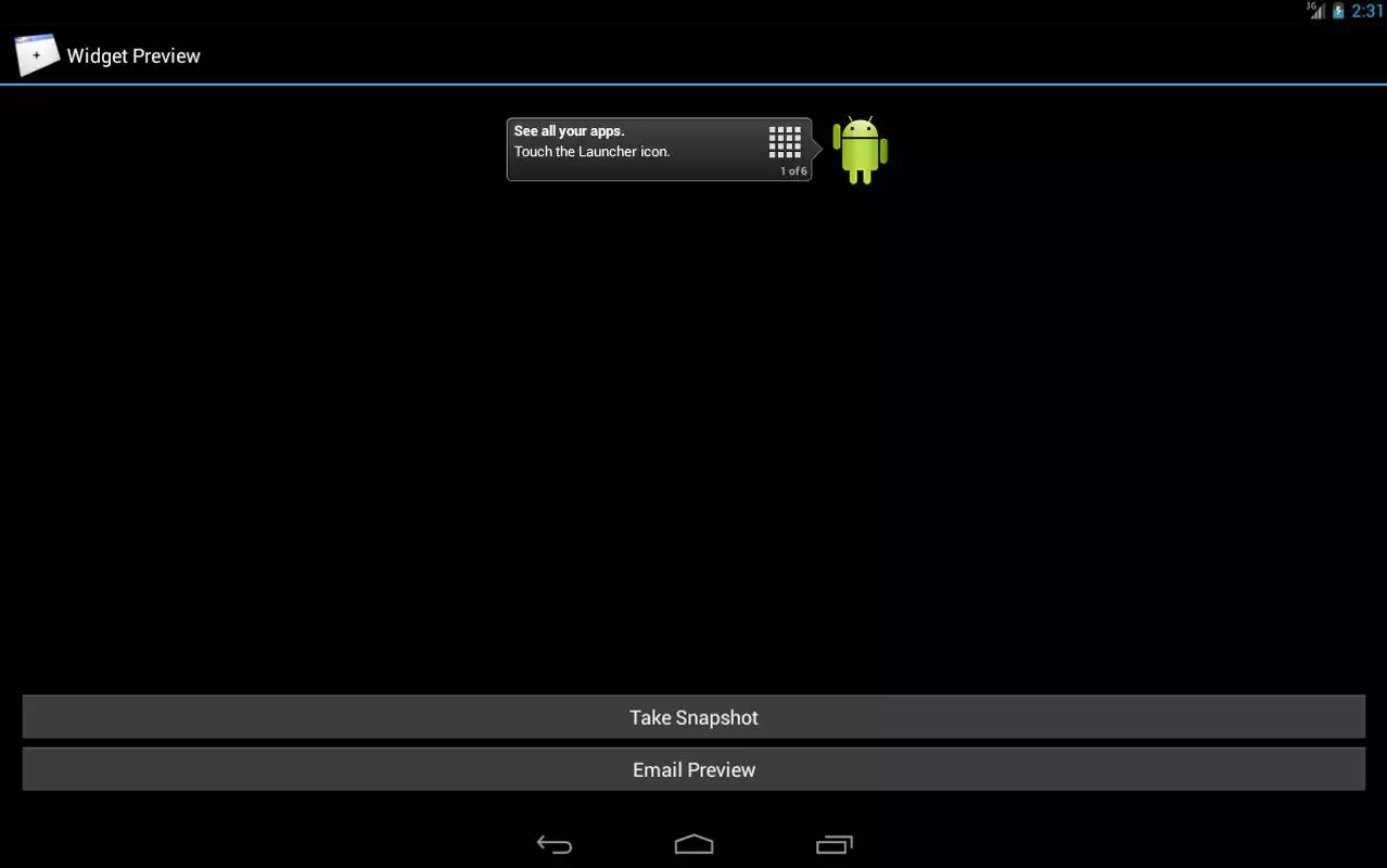 Play Widget Preview App