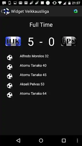 Play Widget Veikkausliiga