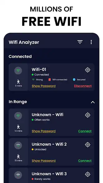 Play WIFI Analyzer: WIFI Passwords  and enjoy WIFI Analyzer: WIFI Passwords with UptoPlay