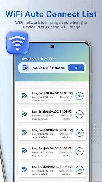 Play Wi-Fi Auto Connect  Manager as an online game Wi-Fi Auto Connect  Manager with UptoPlay