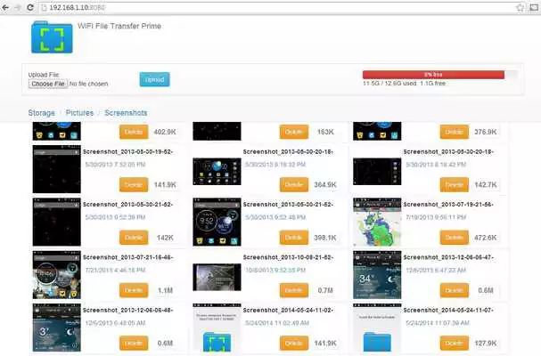 Play WiFi File Transfer Prime