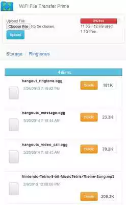Play WiFi File Transfer Prime