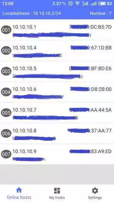 Play WIFI host scan
