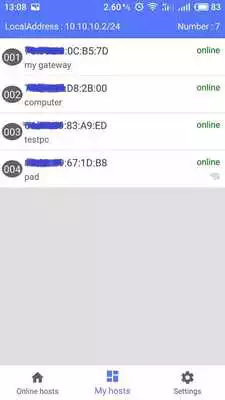 Play WIFI host scan