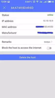 Play WIFI host scan