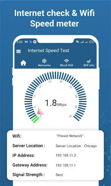 Play Wifi Info - Internet SpeedTest  and enjoy Wifi Info - Internet SpeedTest with UptoPlay